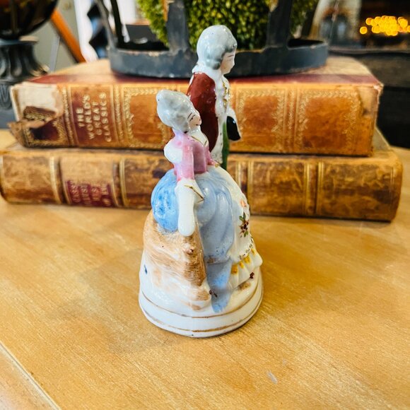 Occupied Japan charming couple 1940's - Picture 7 of 10